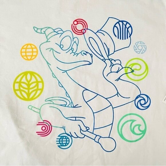 Disney Parks - EPCOT 40th Anniversary - Figment Shirt for Adults - Picture 3 of 4